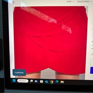 NWT GGblue Yaya 18” Cherry Skort-Size XL
